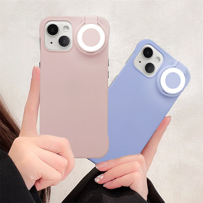 iPhone Case with Selfie Light