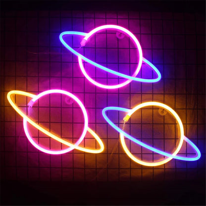 LED Neon Hanging Night Signs